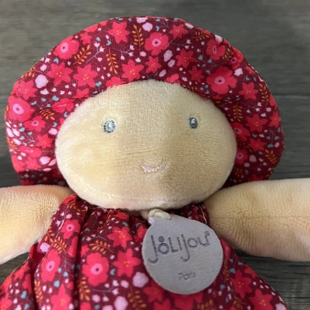 Jolijou Maelle Baby Doll 8"‎ Plush Paris France Stuffed Toy - Picture 3 of 5